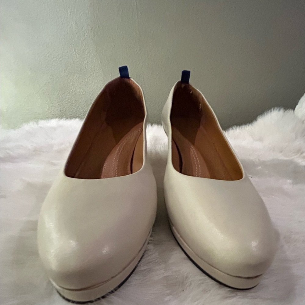 Dr. Liza Luxury Elegant Cream Women's Shoes 9.5W